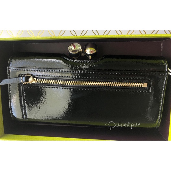 Ted Baker Patent Crystal Bobble Purse NWT - Picture 14 of 15